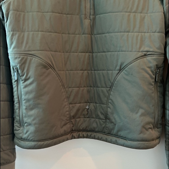 Lululemon Dynamic Movement 1/2 Zip Army Green - Picture 4 of 11